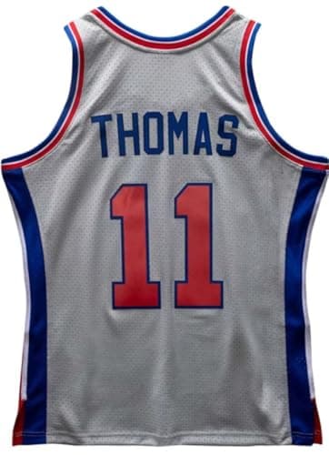 Isiah Thomas Detroit Pistons Gray Jersey