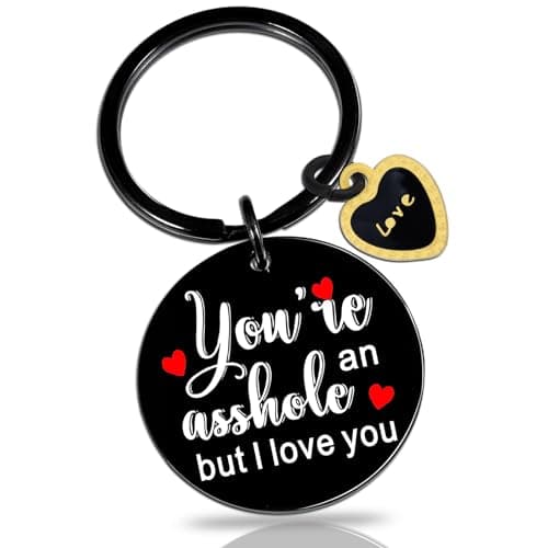 Naughty Keychain Gift for Him