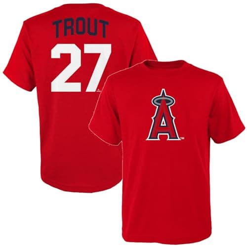 Mike Trout Youth Jersey T-Shirt