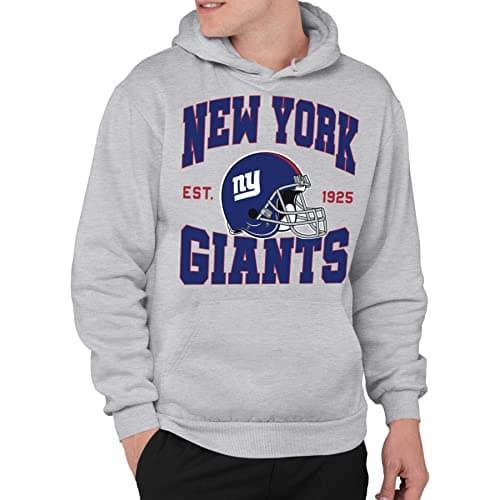 New York Giants Team Helmet Fleece Hoodie