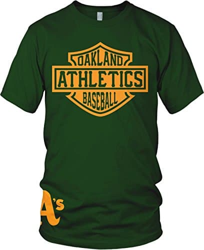 A's Green & Gold T-Shirt, Oakland Edition - Gift idea for MLB