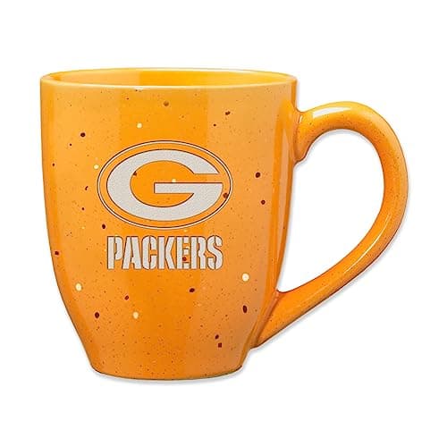 Green Bay Packers Speckled Ceramic Coffee Mug