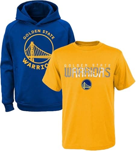 Kids Golden State Warriors Hoodie & T-Shirt Set