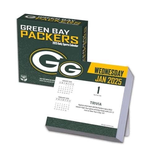 Green Bay Packers 2025 Box Calendar