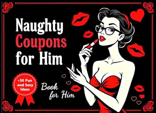 Naughty Coupons Book for Him