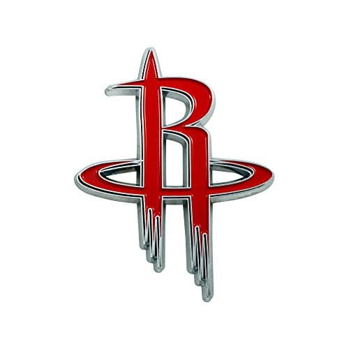 Houston Rockets 3D Metal Auto Emblem