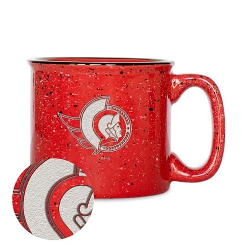 Ottawa Senators Red Speckle Campfire Mug