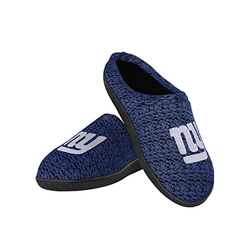 New York Giants Men's Knit Slippers