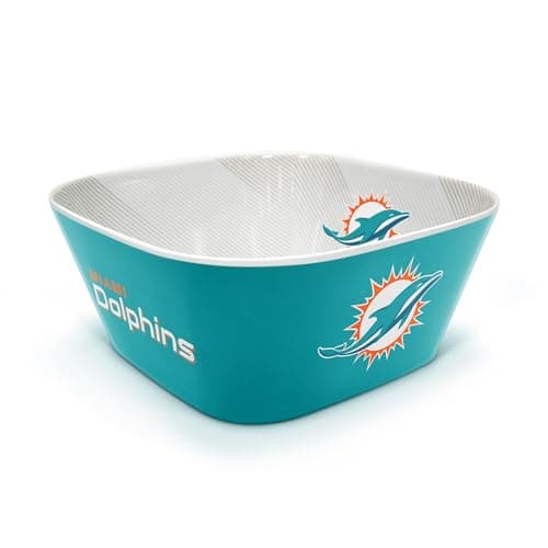 Miami Dolphins Large Party Bowl