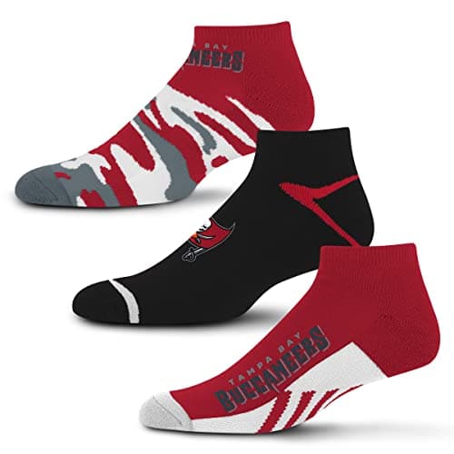 Tampa Bay Buccaneers Camo Ankle Socks 3 Pack