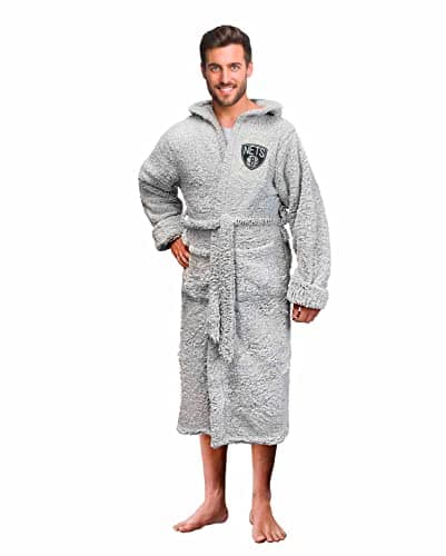 Brooklyn Nets Plush Hooded Robe