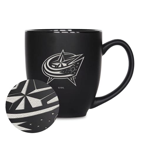 Columbus Blue Jackets Black Bistro Mug