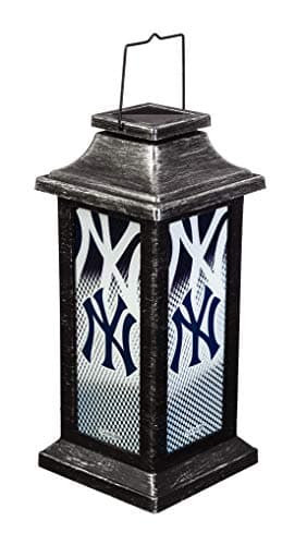 NY Yankees Solar Garden Lantern