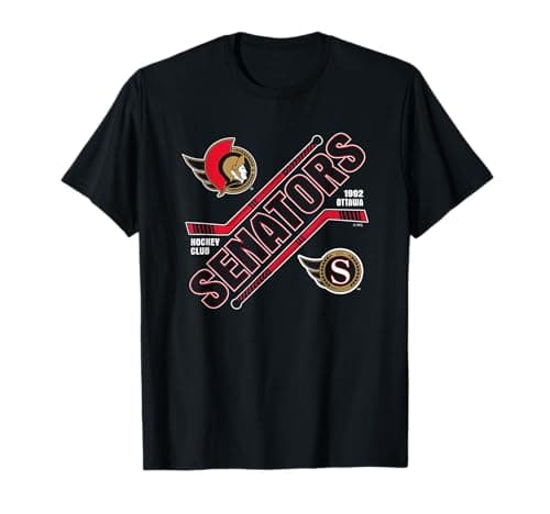 Ottawa Senators Black T-Shirt