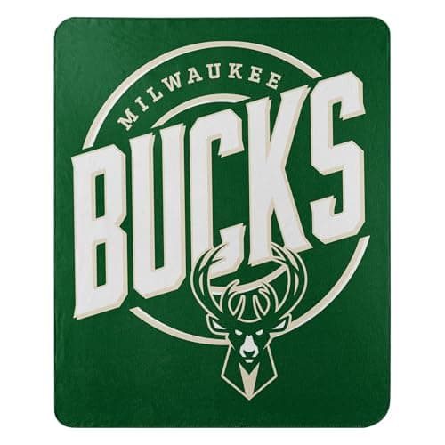 Milwaukee Bucks Fleece Throw Blanket