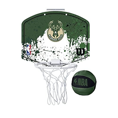 Milwaukee Bucks Wilson Mini Basketball Hoop