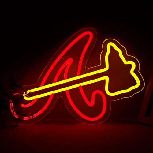 Braves Neon Wall Sign