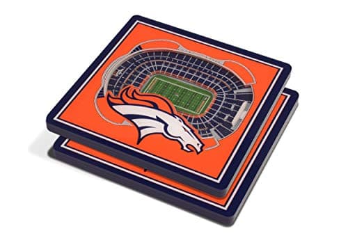 Denver Broncos 3D Stadium Coasters