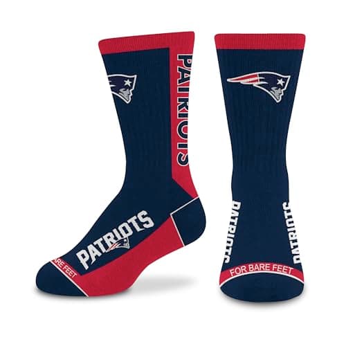 New England Patriots MVP Crew Socks