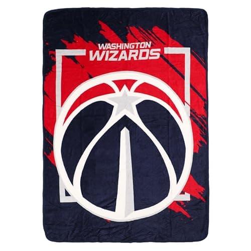 Washington Wizards Micro Raschel Throw Blanket