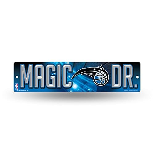 Orlando Magic Plastic Street Sign