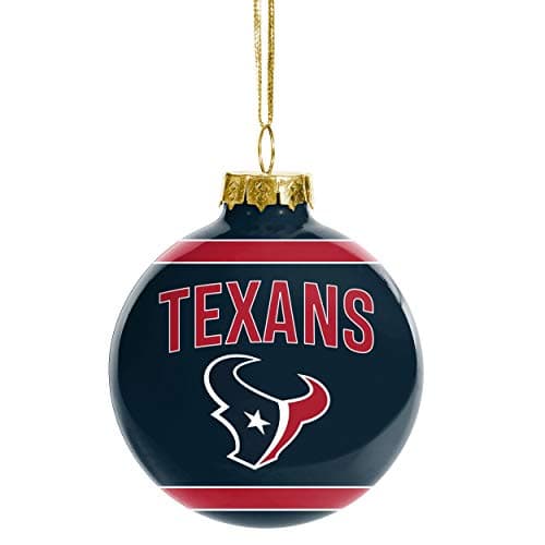 Houston Texans Glass Ball Ornament