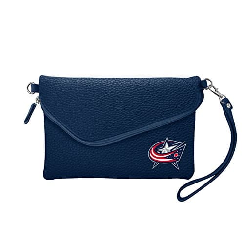 Columbus Blue Jackets Fold Over Crossbody Purse