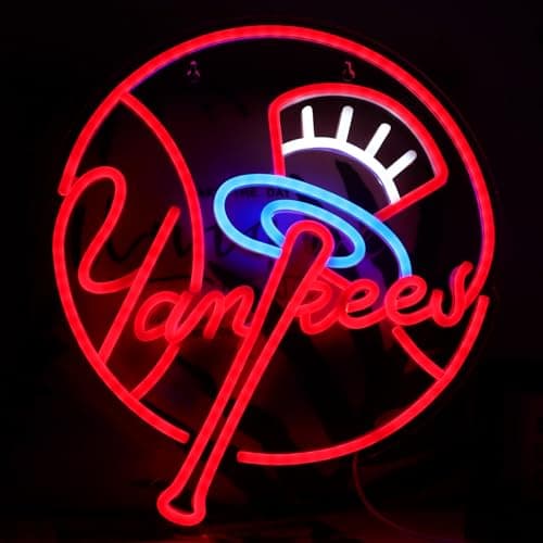 Yankees Neon Wall Sign