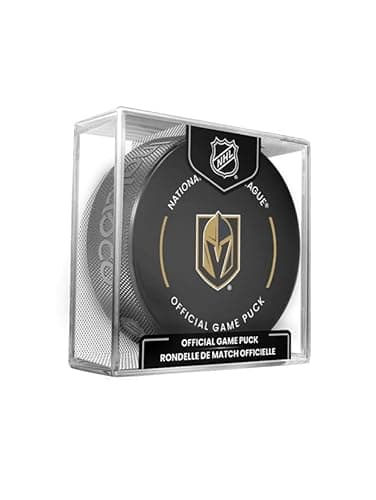 Vegas Golden Knights Official Game Puck with Holder