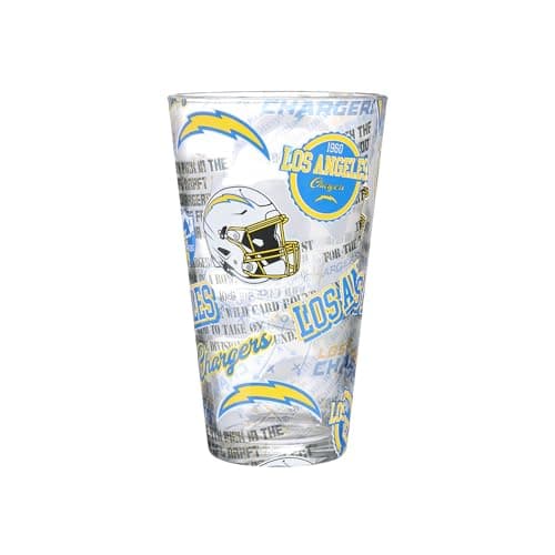 Los Angeles Chargers Historic Pint Glass