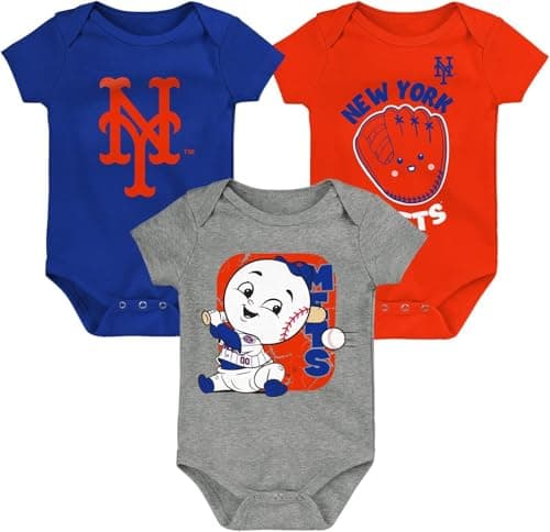 New York Mets Infant Onesie Set