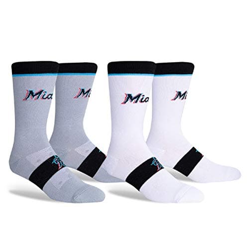 Miami Marlins Home and Away Sock Set