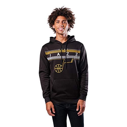 Utah Jazz Super Soft Black Hoodie