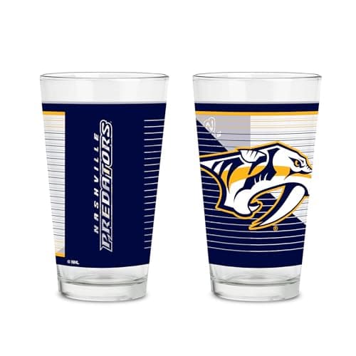 Nashville Predators Pint Glass Set