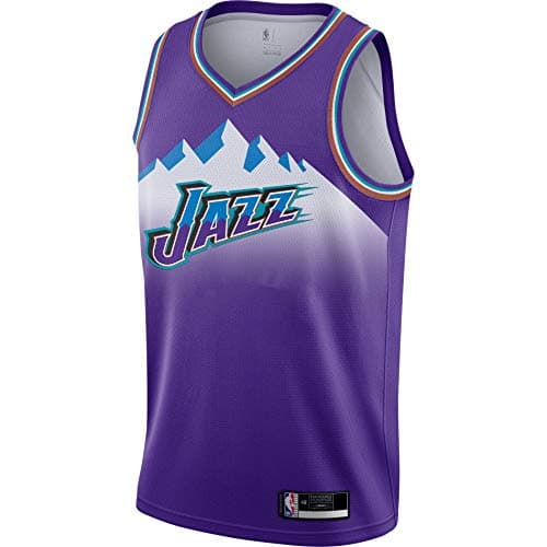 Utah Jazz Purple Hardwood Classic Jersey