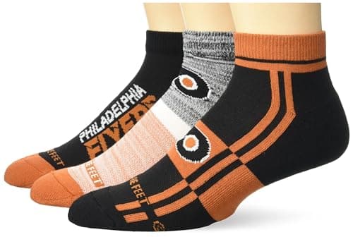 Philadelphia Flyers Stripe Ankle Socks