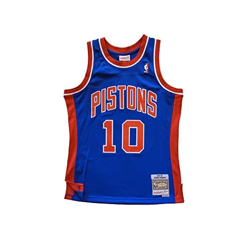 Rodman Detroit Pistons Royal Jersey