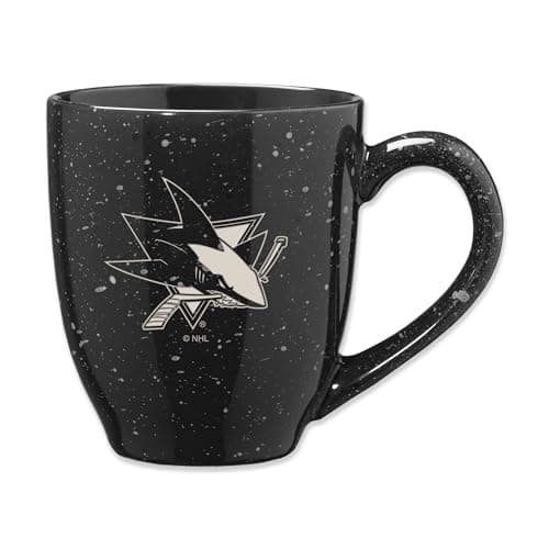 San Jose Sharks Speckled Ceramic Mug