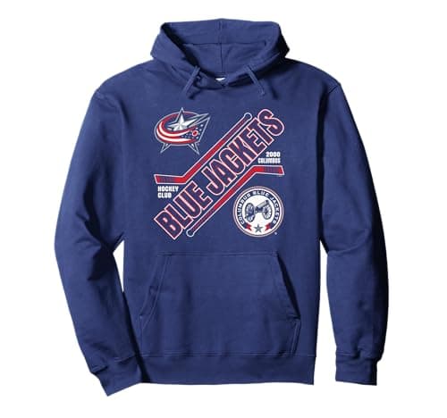 Columbus Blue Jackets Navy Pullover Hoodie