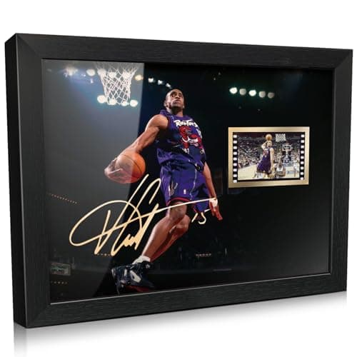 Vince Carter King of Dunk Framed Poster - Gift idea for NBA