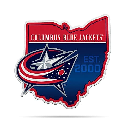 Columbus Blue Jackets State Shape Pennant