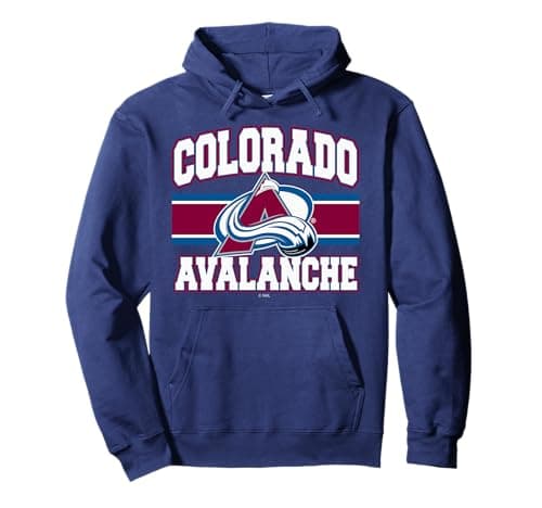 Colorado Avalanche Navy Pullover Hoodie