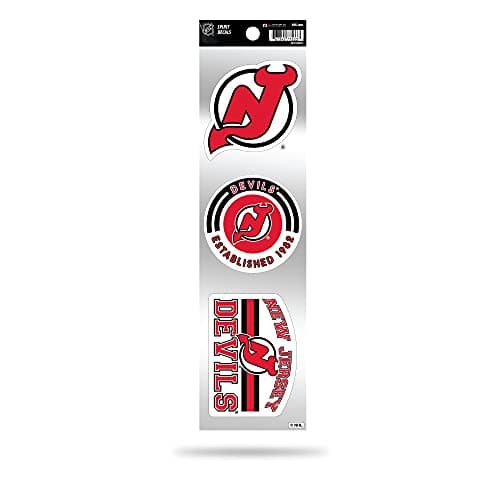 New Jersey Devils Retro Decal Set