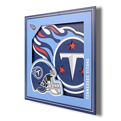 Tennessee Titans 3D Logo Wall Art