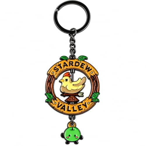 Stardew Valley Chicken Keychain