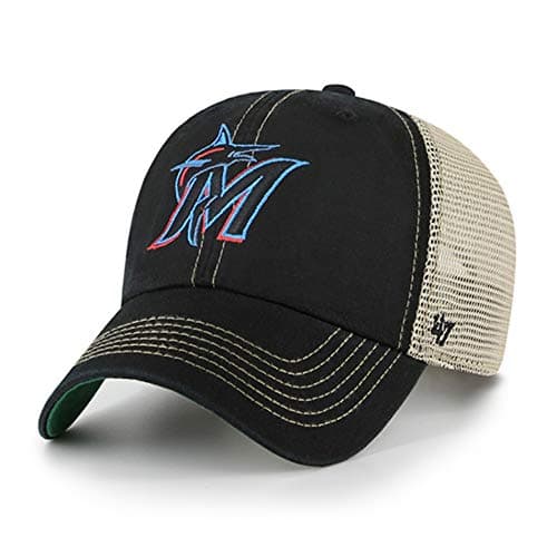 Miami Marlins Mesh Adjustable Hat