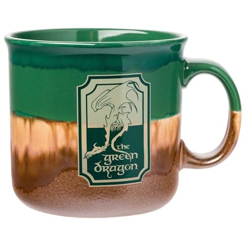 Green Dragon Camper Mug