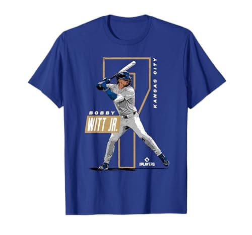 Bobby Witt Jr. Kansas City Baseball T-Shirt