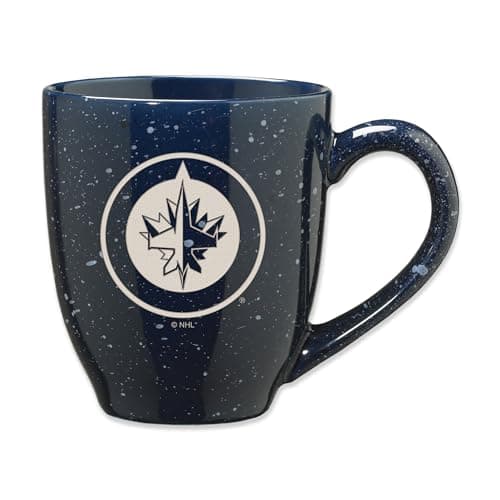 Winnipeg Jets Speckled Ceramic Coffee Mug