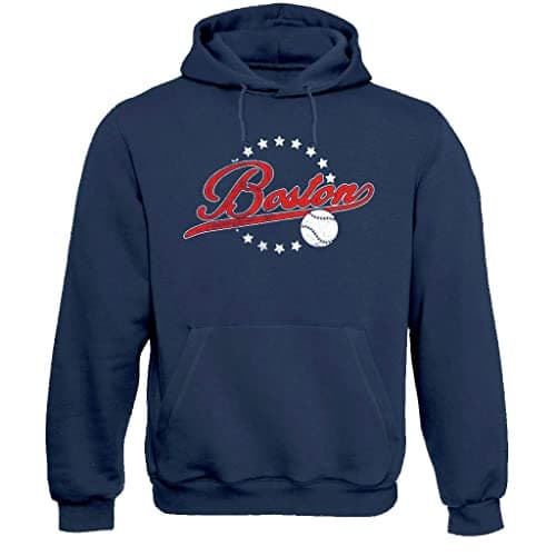 Boston Baseball Vintage Fan Hoodie